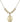 Saint Rita of Cascia Crystal Necklace | 3/4 inch | 6mm Beads   14kt Gold Filled