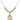 Saint Rose of Lima Crystal Necklace | 3/4 inch | 6mm Beads   14kt Gold Filled