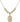 Saint Robert Bellarmine Crystal Necklace | 3/4 inch | 6mm Beads   14kt Gold Filled