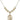 Saint Sarah Crystal Necklace | 3/4 inch | 6mm Beads   14kt Gold Filled