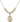Saint Sarah Crystal Necklace | 3/4 inch | 6mm Beads   14kt Gold Filled