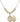 Scapular Crystal Necklace | 3/4 inch | 6mm Beads   14kt Gold Filled