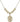 Saint Scholastica Crystal Necklace | 3/4 inch | 6mm Beads   14kt Gold Filled