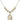 Our Lady Star of the Sea Crystal Necklace | 3/4 inch | 6mm Beads   14kt Gold Filled