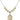 Saint Teresa of Avila Crystal Necklace | 3/4 inch | 6mm Beads   14kt Gold Filled