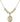 Saint Teresa of Avila Crystal Necklace | 3/4 inch | 6mm Beads   14kt Gold Filled