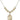 Saint Stephen the Martyr Crystal Necklace | 3/4 inch | 6mm Beads   14kt Gold Filled