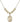 Saint Stephen the Martyr Crystal Necklace | 3/4 inch | 6mm Beads   14kt Gold Filled