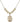 Saint Timothy Crystal Necklace | 3/4 inch | 6mm Beads   14kt Gold Filled