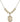 Saint Theresa Crystal Necklace | 3/4 inch | 6mm Beads   14kt Gold Filled