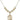 Saint Thomas the Apostle Crystal Necklace | 3/4 inch | 6mm Beads   14kt Gold Filled