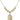 Saint Thomas Aquinas Crystal Necklace | 3/4 inch | 6mm Beads   14kt Gold Filled