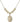 Saint Thomas Aquinas Crystal Necklace | 3/4 inch | 6mm Beads   14kt Gold Filled