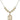 Saint Thomas More Crystal Necklace | 3/4 inch | 6mm Beads   14kt Gold Filled