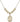 Saint Thomas More Crystal Necklace | 3/4 inch | 6mm Beads   14kt Gold Filled