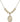 Saint Veronica Crystal Necklace | 3/4 inch | 6mm Beads   14kt Gold Filled