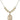 Saint Juan Diego Crystal Necklace | 3/4 inch | 6mm Beads   14kt Gold Filled