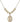 Saint Juan Diego Crystal Necklace | 3/4 inch | 6mm Beads   14kt Gold Filled