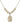 Saint Casimir of Poland Crystal Necklace | 3/4 inch | 6mm Beads   14kt Gold Filled