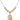 Saint William of Rochester Crystal Necklace | 3/4 inch | 6mm Beads   14kt Gold Filled