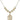 Our Lady of la Vang Crystal Necklace | 3/4 inch | 6mm Beads   14kt Gold Filled