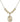 Guardian Angel Crystal Necklace | 3/4 inch | 6mm Beads _x0014_  14kt Gold Filled
