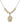 Lord Is My Shepherd Crystal Necklace | 3/4 inch | 6mm Beads _x0014_  14kt Gold Filled