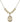 Saint Valentine of Rome Crystal Necklace | 3/4 inch | 6mm Beads _x0014_  14kt Gold Filled