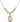 Saint Bridget of Sweden Crystal Necklace | 3/4 inch | 6mm Beads _x0014_  14kt Gold Filled