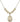 Saint Brigid of Ireland Crystal Necklace | 3/4 inch | 6mm Beads _x0014_  14kt Gold Filled