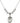 Saint Stanislaus Krakow Crystal Necklace | 3/4 inch | 6mm Beads _x0014_  Sterling Silver
