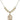 Saint Pio of Pietrelcina Crystal Necklace | 3/4 inch | 6mm Beads _x0014_  14kt Gold Filled