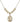 Saint Pio of Pietrelcina Crystal Necklace | 3/4 inch | 6mm Beads _x0014_  14kt Gold Filled