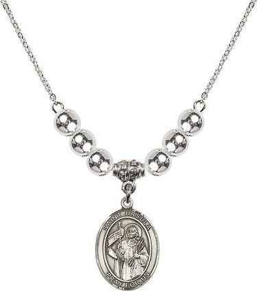 Saint Ursula Crystal Necklace | 3/4 inch | 6mm Beads | N32-8127