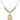 Saint Agnes of Rome Crystal Necklace | 3/4 inch | 6mm Beads _x0014_  14kt Gold Filled