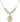 Saints Cosmas & Damian Crystal Necklace | 3/4 inch | 6mm Beads _x0014_  14kt Gold Filled