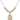 Saint Sophia Crystal Necklace | 3/4 inch | 6mm Beads _x0014_  14kt Gold Filled