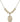 Saint Sophia Crystal Necklace | 3/4 inch | 6mm Beads _x0014_  14kt Gold Filled
