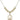 Saint Christopher Crystal Necklace | 3/4 inch | 6mm Beads _x0014_  14kt Gold Filled