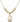 Saint Christopher Crystal Necklace | 3/4 inch | 6mm Beads _x0014_  14kt Gold Filled