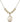 Saint Christopher Crystal Necklace | 3/4 inch | 6mm Beads _x0014_  14kt Gold Filled