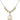 Saint Sebastian Crystal Necklace | 3/4 inch | 6mm Beads _x0014_  14kt Gold Filled