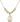 Saint Sebastian Crystal Necklace | 3/4 inch | 6mm Beads _x0014_  14kt Gold Filled