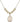 Saint Sebastian Crystal Necklace | 3/4 inch | 6mm Beads _x0014_  14kt Gold Filled