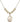 Saint Sebastian Crystal Necklace | 3/4 inch | 6mm Beads _x0014_  14kt Gold Filled