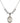 Collar de cristal de artes marciales de San Sebastián | 1,9 cm | Cuentas de 6 mm | N32-8168