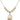 Saint Sebastian Crystal Necklace | 3/4 inch | 6mm Beads _x0014_  14kt Gold Filled