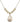 Saint Sebastian Crystal Necklace | 3/4 inch | 6mm Beads _x0014_  14kt Gold Filled