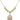 Saint Sebastian Crystal Necklace | 3/4 inch | 6mm Beads _x0014_  14kt Gold Filled