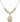 Saint Sebastian Crystal Necklace | 3/4 inch | 6mm Beads _x0014_  14kt Gold Filled